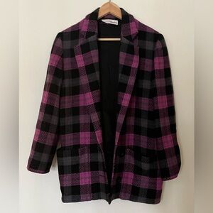 Vintage Pierre Cardin France Made 100% Wool Relaxed Fit Blazer Jacket M